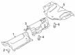 Diagram for Volvo V60 Cross Country Exhaust Heat Shield - 32289526
