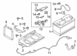 Diagram for Volvo Battery Cable - 31687237
