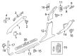 Diagram for Volvo Pillar Panels - 39815328