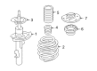 Diagram for Volvo V70 Strut Housing - 31340342