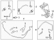 Diagram for Volvo Windshield Washer Nozzle - 31364193
