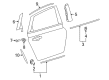 Diagram for Volvo V90 Cross Country Door Moldings - 31420390