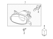Diagram for Volvo S80 Daytime Running Lights - 8620225