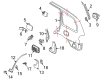 Diagram for Volvo S40 Mud Flaps - 30889628