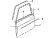 Diagram for Volvo 244 Car Mirror - 1255685