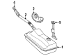 Diagram for Volvo Coolant Temperature Sensor - 460191