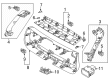 Diagram for Volvo EX30 Door Lock Switch - 80001004