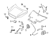 Diagram for Volvo XC90 Hood Latch - 31218475