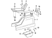 Diagram for Volvo 940 Center Console - 3519183