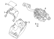 Diagram for Volvo EX90 Steering Column Cover - 32318400