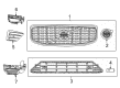 Diagram for Volvo Grille - 32296071