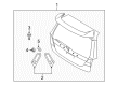 Diagram for Volvo V70 Spoiler - 39887594