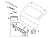 Diagram for Volvo EC40 Emblem - 32285963