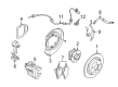 Diagram for Volvo Brake Caliper Bracket - 30665017