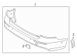 Diagram for Volvo V60 Cross Country Bumper Cover - 39796648