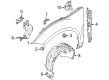 Diagram for Volvo EX30 Air Deflector - 80032170