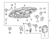 Diagram for Volvo C30 Daytime Running Lights - 31299853