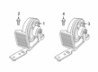 Diagram for Volvo S60 Horn - 32328712