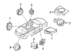 Diagram for Volvo Subwoofer - 31252276