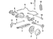 Diagram for Volvo 244 Brake Dust Shields - 1205785