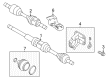 Diagram for Volvo S60 Axle Shaft - 36010055
