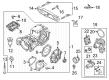 Diagram for Volvo XC60 Differential Cover Gasket - 31492917