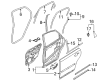 Diagram for Volvo Door Seal - 8663910