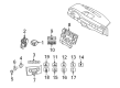 Diagram for Volvo Temperature Sender - 31288604