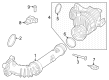 Diagram for Volvo S60 Coolant Reservoir Hose - 32222586