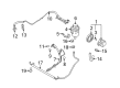 Diagram for Volvo Power Steering Cooler - 31360812
