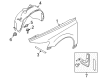 Diagram for Volvo S40 Mud Flaps - 31261689