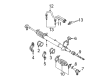 Diagram for Volvo V40 Tie Rod - 274225