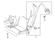 Diagram for Volvo XC90 Seat Belt - 31484588