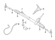 Diagram for Volvo XC60 Rack And Pinion - 36001287