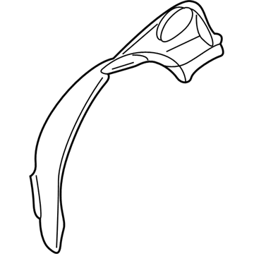 Volvo Fender Splash Shield - 8618616