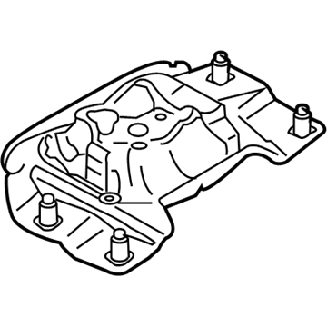 Volvo C70 Axle Beam Mount - 31316498