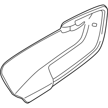 Volvo V60 Cross Country Door Moldings - 8635871