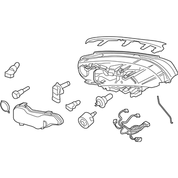 Volvo Headlight - 31214355