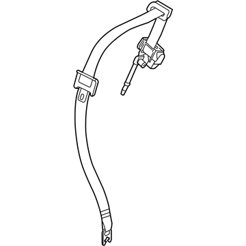 2009 Volvo XC90 Seat Belt - 6841769