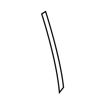 Volvo C40 Recharge Door Moldings - 31477934