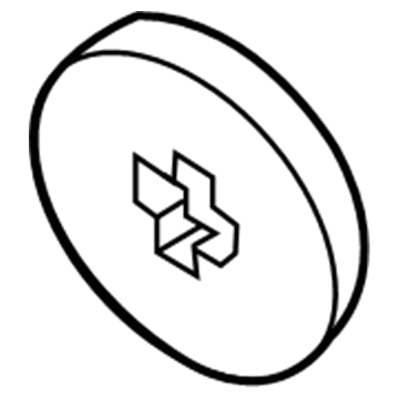 2020 Volvo XC90 Body Mount Hole Plug - 31383778