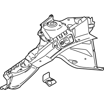 Volvo 31364182 Apron Assembly, Driver Side