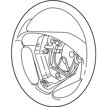 Volvo Steering Wheel - 8637171