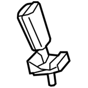 Volvo 8632320 Buckle, Driver Side