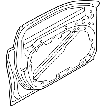 Volvo 32404341 Door Shell, Front