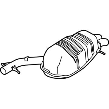 2005 Volvo XC90 Muffler - 31201890