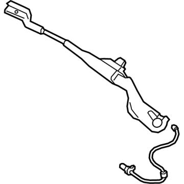 Volvo 31457315 Wiper Arm, Passenger Side