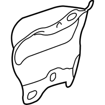 Volvo 8634324 Bracket, Driver Side