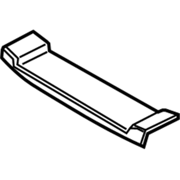 Volvo 31467557 Protect Plate, Charcoal, Driver Side