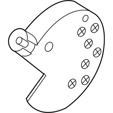 Volvo 30667683 Rear Cover